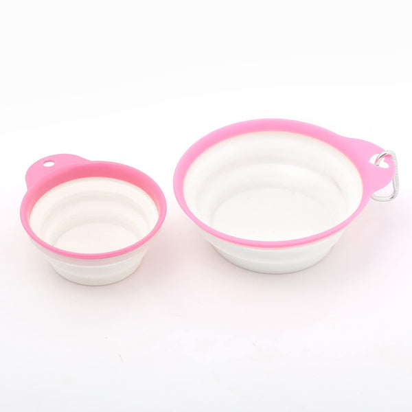 Foldable TPE Pet Bowls-set of 2